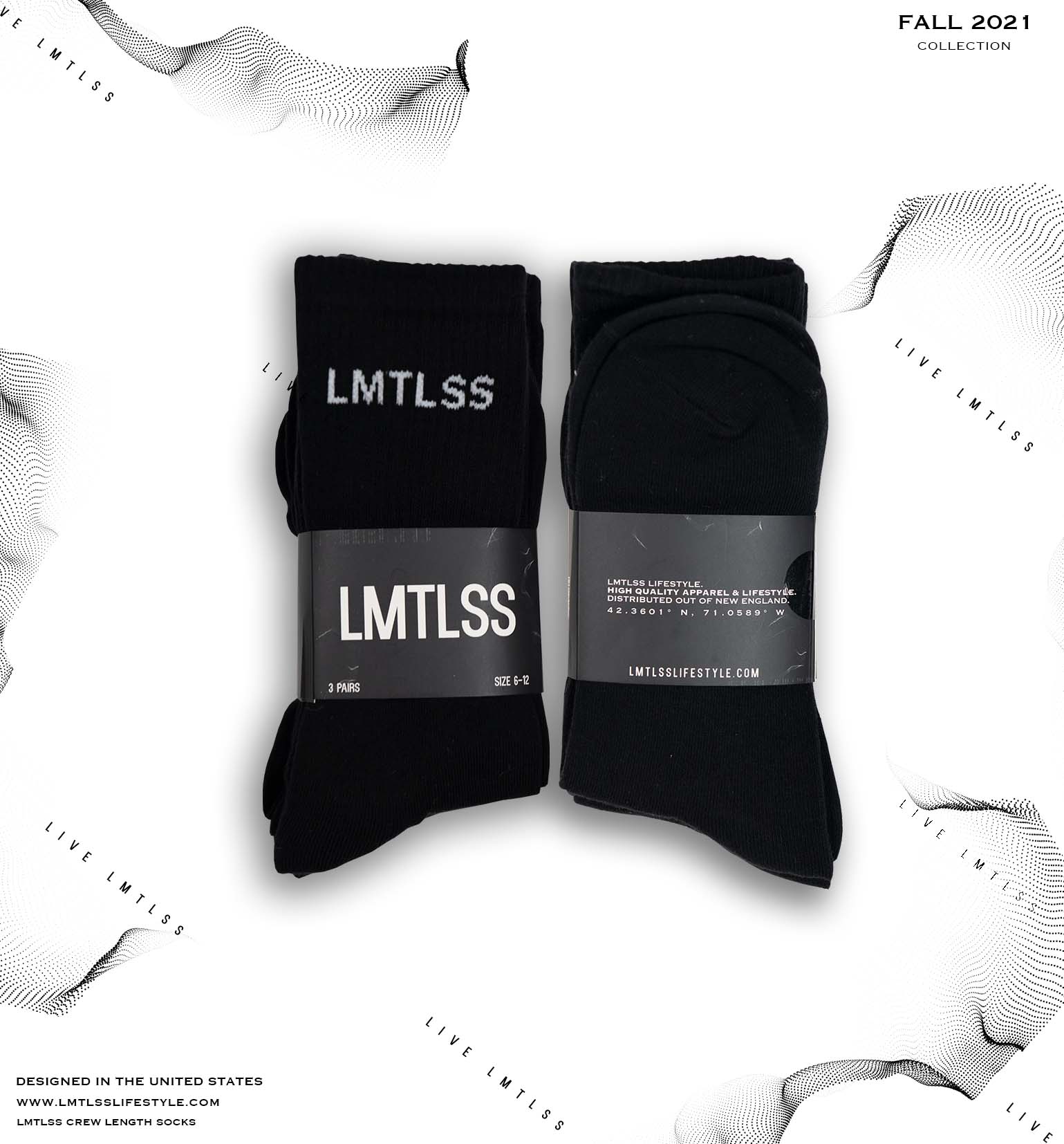 LMTLSS lifestyle Box Logo T-Shirt